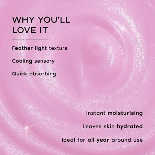 Image of Nykaa Wanderlust English Country Rose Floral Sorbet Body Gel Lightweight Soothing Cooling Hydrating for Women - 250ml Rose & fresh Lilly Perfume | Long-Lasting,Vegan,Paraben‐Free, IFRA Certified