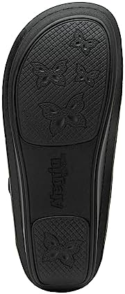 Alegria Women's Seville Sail Away Professional Nurses Slingback Comfort Leather Slip On Clog 9 Wide Width US | Image 4
