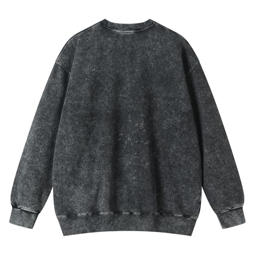 Eadali Mens Oversized Hoodies Vintage Hoodie Couples Pullover Acid Wash Hoodies for Men Streetwear Sweatshirts2