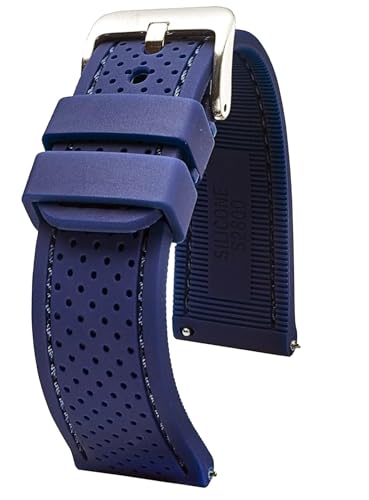 Correa de silicona ALPINE para reloj inteligente y tradicional de 22mm