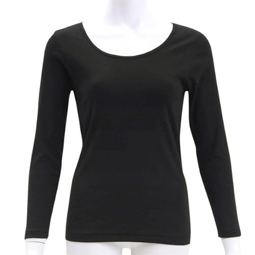 グンゼ キテミル kitemiru 長袖 シャツ インナー レディース 8分袖 綿100% 柔らかコットン MF5046A の商品画像 1