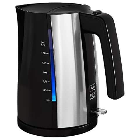 Wasserkocher - MELITTA - Look Aqua 1026-02 BK SST Cover