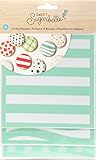 Sweet Sugarbelle 8 Piece 5 x 5 Inch Square Stencil Cookie Supplies