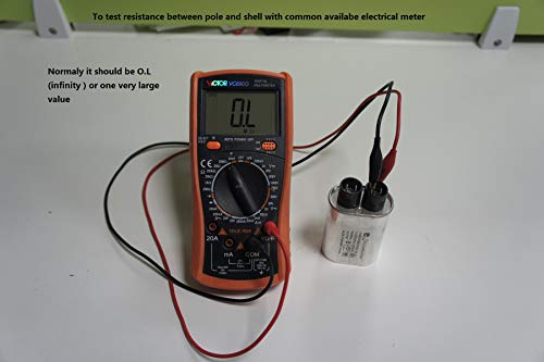 universal microwave oven high voltage capacitor 105 mfd uf compatible and replace for ge samsung lg media hair amana kenmore mayta and whirlpool