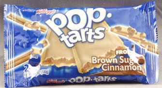 KELLOGG/KEEBLER COOKIE&CRACKER Pop Tarts, Frosted Brown Sugar 6ct. Box