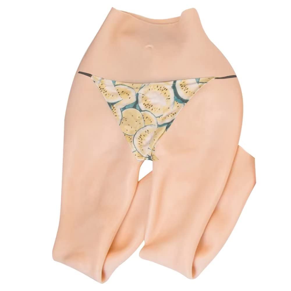 Pantaloni in silicone per crossdressing Mutande con vagina finta realistica Pantaloni per cosplay transgender