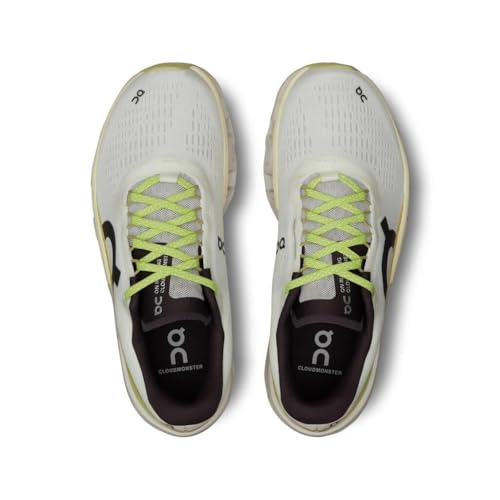 On Women's Cloudmonster 2 Running Shoes, Undyed/Zest, 9.5 US3