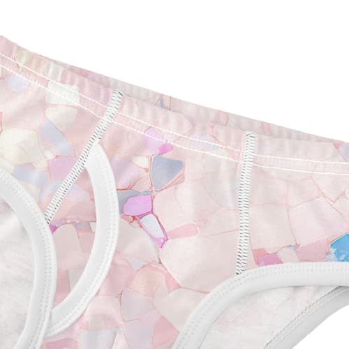 KLL Pink Glitter Texture Toddler Boy Soft Underwear Briefs Breathable Children Panties4