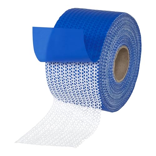 ROBERTS 50-580 Roll of Indoor Traction Anti-Slip Gripper Rug Strip Tape for Small Rugs, 2-1/2” x 25 ft, Blue