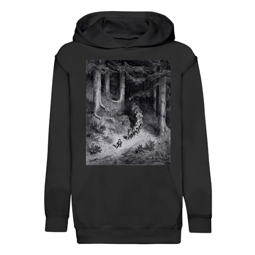 Sweat à Capuche Enfant Le Petit Poucet Un Cadeau Culturel Idéal avec Gravure