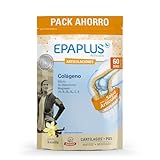 EPAPLUS Arthicare, Colágeno Hidrolizado con Silicio y Ácido Hialurónico, Disolución Instant Sabor Vainilla, Tratamiento 60 Días, 653,72g