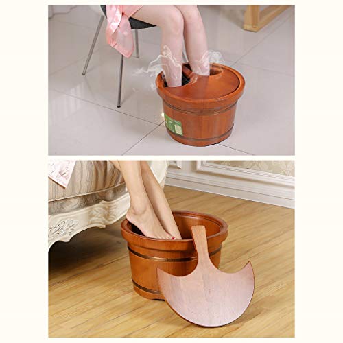 Spa de Pies de Madera BABYCE con Cubierta 39x30x25 cm miniatura 3