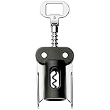 WMF Clever and More Black and Stainless Corkscrew, Winged Style