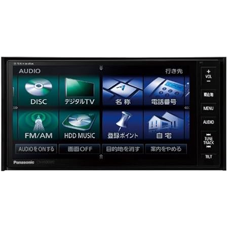 Amazon Panasonic パナソニック 地デジ搭載 Hddナビ 7v型ワイドvga Ledモニター2din Strada ストラーダ オーディオ一体型ナビ 車 バイク