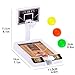 Estimable 4 Pack Tabletop Basketball Game Toys, Basketball Party Favors Desk Games for Office for Adult to Reduce Stress, Basketball Gifts Idea Classroom Prizes for Kids Boys Girls