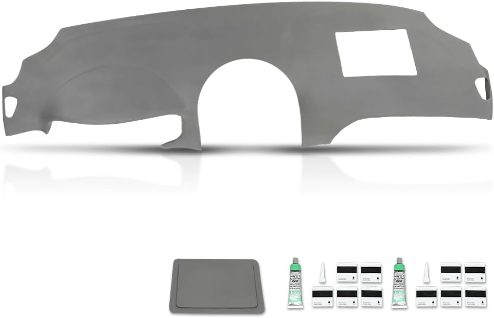 GRAND ORANGE Dashboard Cover Compatible with Toyota Sienna 2004-2010 Dash Cover Gray
