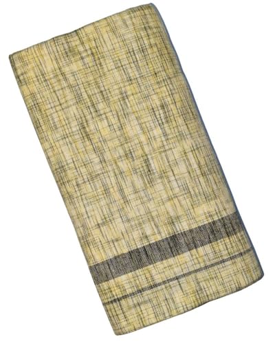 Image of Self Design Lungi & Dhoti for Men (Unstitched)| Lungi for Mens Cotton Blend | 2 Meter | Soft, Lightweight & Breathable Fabric | Ethnic Wear for Daily Use