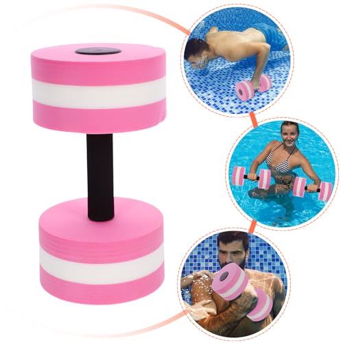 Cabilock Pesas de Espuma Acuática 2 Pzas Rosa Blanco miniatura 4