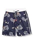 scotch soda outlet online  Scotch & Soda Long Length-Recycled Polyester Swim Shorts with Print Pantalones Cortos, 0218 Combo B, 4 para Niños