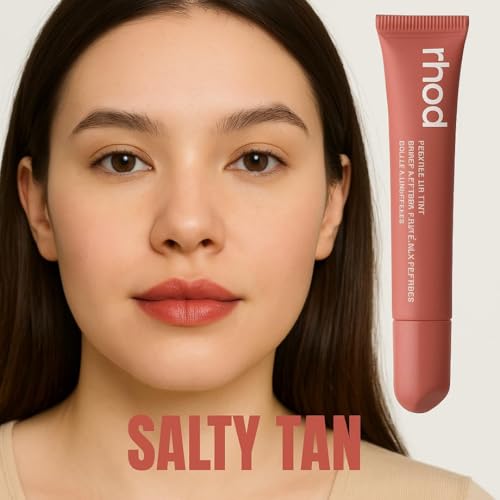 Image of Peptide Lip Tint | Hydrating Tinted Lip Balm | Buildable, Creamy Color & Lip Care | Moisturising | Non-Sticky | Soft & Smooth Lips (Salty Tan and Espresso)
