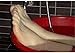 Pies o manos de silicona, Pie de maniquí femenino de silicona, 36A Silicona realista Cuerpo de maniquí de pie femenino real Fotografía de vasos sanguíneos Zapato de seda Medias Joyería Modelo síl