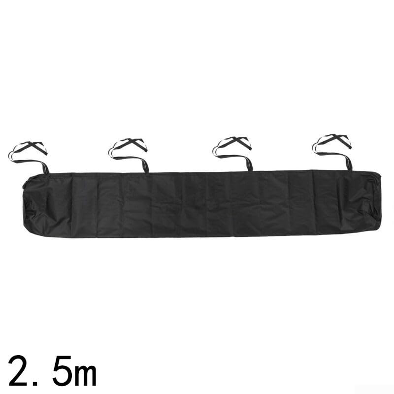 Markisen-Abdecktasche für den Außenbereich, schützt vor Regen und Staub (4 m schwarz)