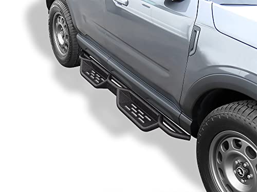 Estribos Tubulares APS 6 Pulgadas Negro para Ford Bronco Sport miniatura 1