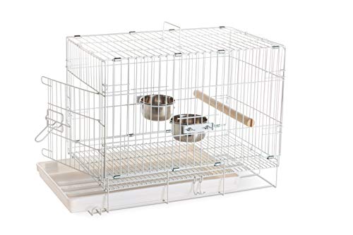 Prevue Pet Products Travel Bird Cage 1305 White, 20-Inch By 12-1/2-Inch By 15-1/2-Inch #TOP1