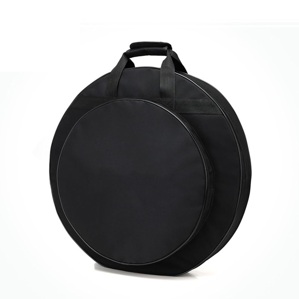 Bolsa para platillos de 20 ", Estuche para platillos de Tela Oxford, Accesorios para Instrumentos Gruesos, diseño Interno de múltiples Compartimentos, para platillos de hasta 20 Pulgadas