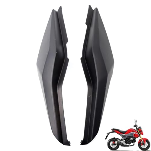 Mokuo Motorcycle Black ABS Bodywork Rear Side Cover Fit For Honda Grom Msx125 SF 2016-2020 Fairings Kit Parts