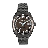 JOOP! Armbanduhr mit Metallband für Herren, Gun, wasserdichte 10 bar, Geschenkidee, kommt in Uhren Geschenkbox, 2100491