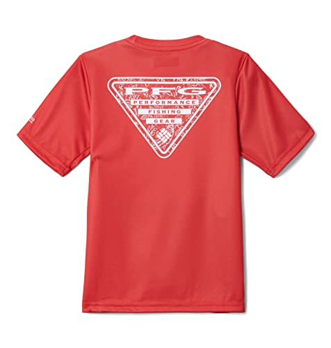 Image of Columbia Kids' Collegiate Terminal Tackle Short Sleeve Shirt