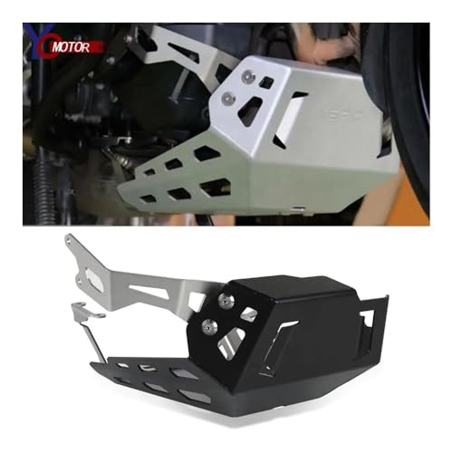 Placa deslizamiento FZ09 FJ09 protector contra piedras y golpes en cárter moto 6