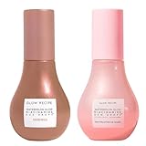 Glow Recipe Niacinamide Hue Drops Tinted Serum to Bronze, Brighten & Hydrate + Watermelon Facial Serum for Uneven Skin & Dark Spots (40ml/ea)