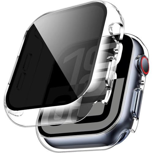 Protection anti-espion Apple Watch 10 coque rigide ultra fine PC iWatch 42mm