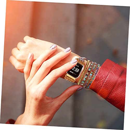 Bracelet de montre en corde de cire Uonlytech pour peau sensible - 6