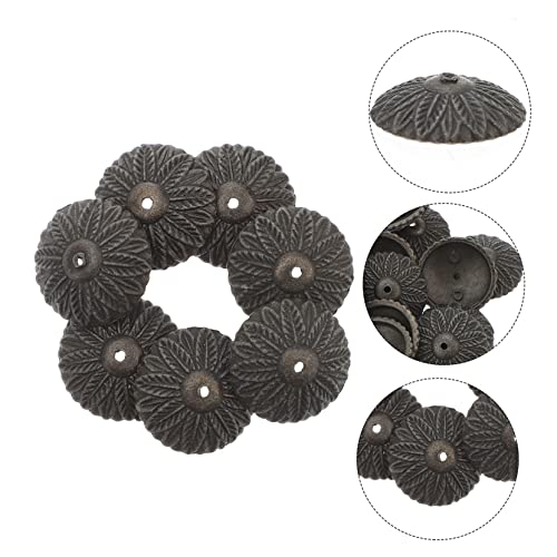 Cubtol 50Pcs Flower Spacer Nail Flower Decor Thumb Tacks Decorative Home Décor Upholstery Pin Washer Furniture Hardware Upholstery Tack Washer Upholstery Nails Washer Furniture Pin Washer #TOP4