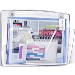 Preisvergleich Produktbild CEP Wandprospekthalter magnetisch 36,1x8,6x27cm glasklar