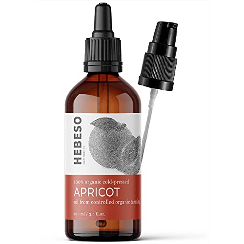 Preisvergleich Produktbild Aprikosenkernöl 100% Rein & Natürlich Kaltgepresst 100ml / Schnell absorbierendes, leichtes Öl / Erste Wahl für Massagen / Reduziert dunkle Ringe und geschwollene Augen / Schönes Haar, das nicht fettet