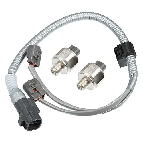 X Autohaux 1 Set 82219-07010 89615-12040 Car Engine Ignition Knock Detonation Sensor For Toyota 4Runner 1996-2002 For Toyota Tacoma 3.4L 1995-2004 #TOP20