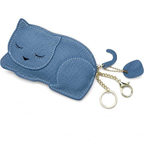 Image of QZUnique Women's PU Leather Crab Shape Pendant Purse Mini Bag Key Chain