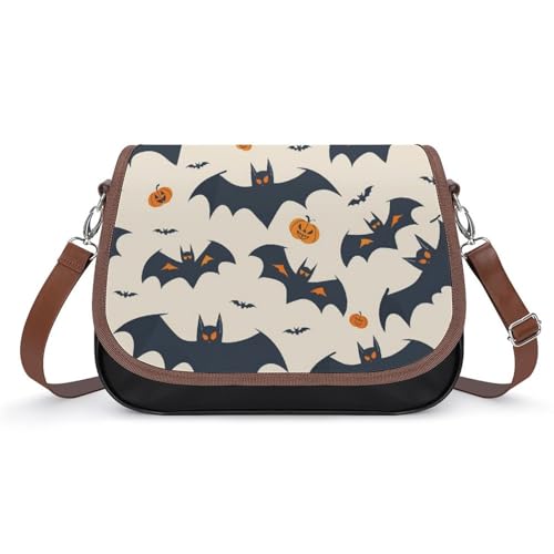 Sac à main chauve-souris Halloween femme sacoche cuir imperméable bandoulière