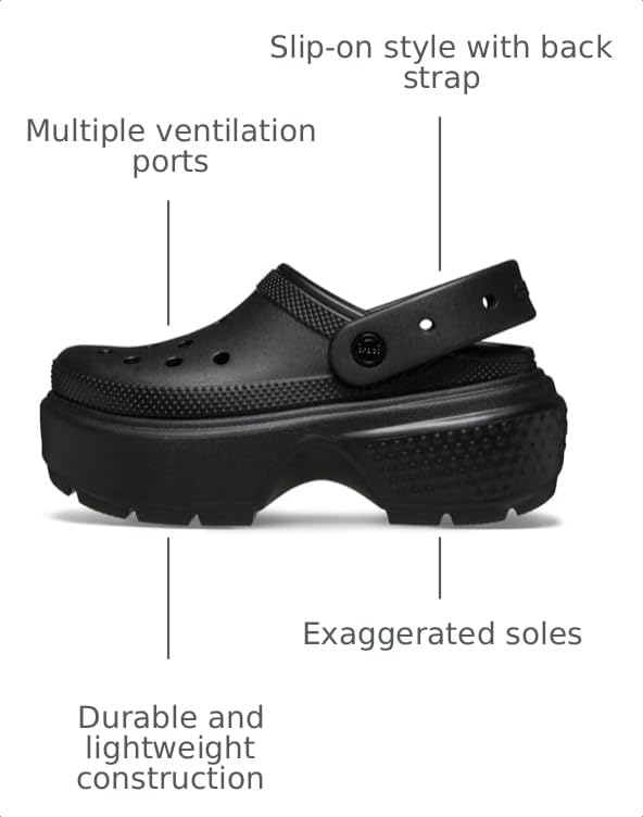 Image of Crocs Women's Stomp Clog Slip-on Shoes
