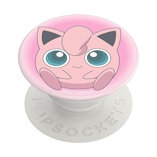 Image of PopSockets Adhesive Phone Grip, Holder, Phone Stand, Pokemon - Jigglypuff Ombre