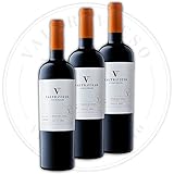 Valtravieso Crianza - Vino Tinto Ribera del Duero Denominación de Origen/Vino de Páramo, Tinto Fino (99%) y Cabernet Sauvignon (1%), Pack Lote de 3 Botellas x 750 ml