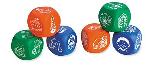 Learning Resources Story Starter Picture Cubes, Story Dice Cubes Toys, Educational Toys, Vocabulary Games for Kids, Teaches Communication, Suitable for Group Activities, Ages 4+ - Image 2