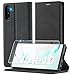 Ailicici für Samsung Galaxy Note 10 Hülle Leder, Mit Schutzfolie, Handyhülle für Samsung Note 10 Klapphülle Klappbar Flip Standfunktion Kartenfach Wallet Case Cover Schutzhülle Galaxy Note 10 Holster