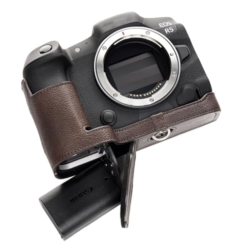[b_C[T] TP Original Canon EOS R5 R6 R6 Mark II p I[viu^Cv nhCh{v {fBP[X ݊ dr֗ ʊJ nhCh{vn[tJP[XobOJo[ (F)