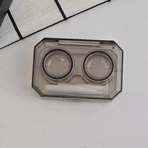 Contact Lens Fashion,Case Perfect for Makeup, Cosplay and Party Daily Outdoor Use (grey)