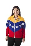chandal venezuela TOTALMENTE BORDADA 23 - 48 Chaqueta Tricolor DE LA Bandera DE Venezuela (XXL)